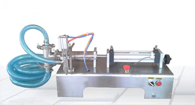 單頭半自動液體灌裝機(jī)